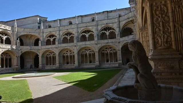 The Jer&oacute;nimos Monastery is located iin the city of Lisbon