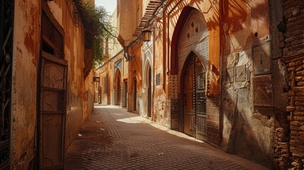 Traverse the labyrinthine streets of historic towns, where centuries-old architecture stands as a...