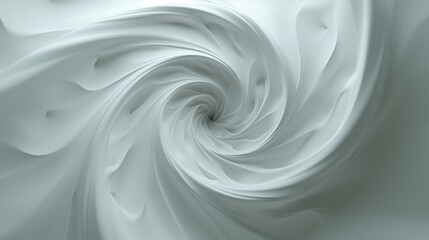 Obraz premium Abstract White Swirl Design Background