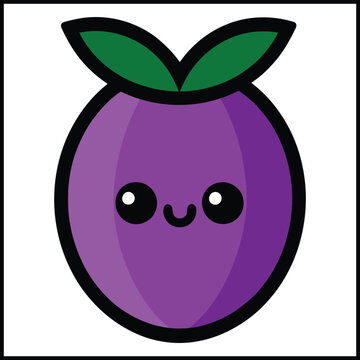 recommend clip art: Acai berry fruit vector illustration 
