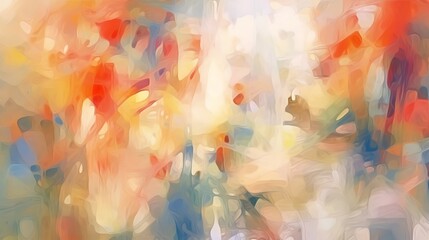 Modern Impressionism Technique Wall Poster Print