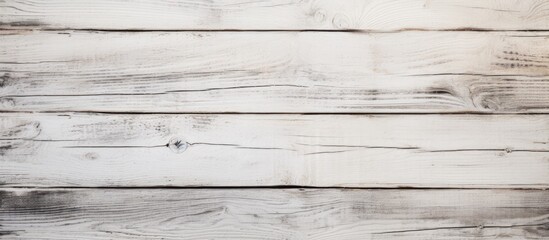 Naklejka premium Rustic White Wood Background with Distressed Texture Element for Design Projects