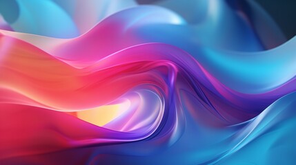 Fototapeta premium Multicolored Energy Flow Background 8K 4K Photorealistic