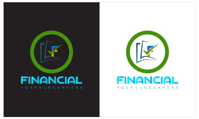 Premium Vector Finance logo design.