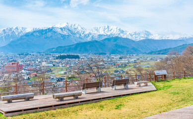 大町山岳博物館下展望台