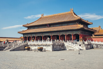 Palace of Heavenly Purity - Qianqinggong in Forbidden City, China