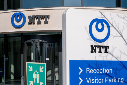 Bad Homburg, Germany, 03-2024: NTT Ltd. is a leading global IT services company that brings together leading technology companies.