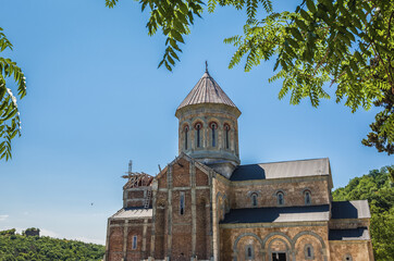 Church in Monastery of Saint Nino at Bodbe near Sighnaghi town in Kakheti region, Georgia