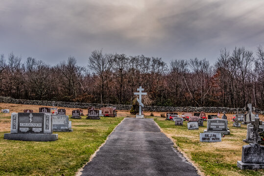 Saint Peter and Paul Orthodox Cemetery, Centralia Pennsylvania USA