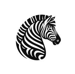 Zebra isolated vector illustration