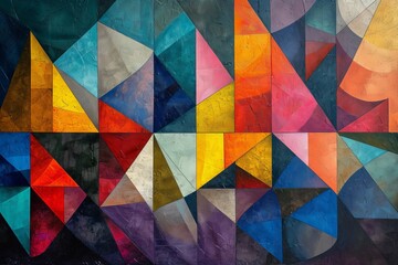 Geometric Clash: Shapes and Patterns