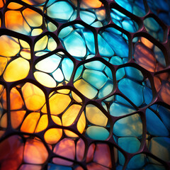 Stained Glass Cell Structure