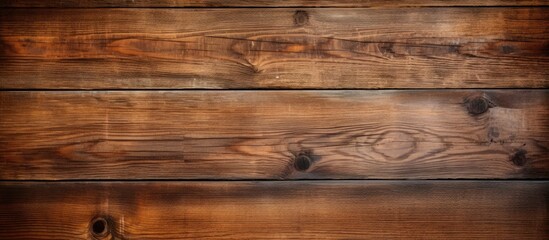 This image shows a close-up view of a dark wooden plank wall, revealing its natural texture and pattern. The aged surface of the wooden planks adds a rustic touch to the overall aesthetic.