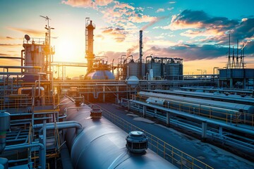 Hydrogen energy facility with modern infrastructure Emphasizing clean and renewable energy solutions