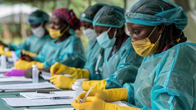 Healthcare Workers Conducting Screenings And Diagnostic Tests For Chagas Disease