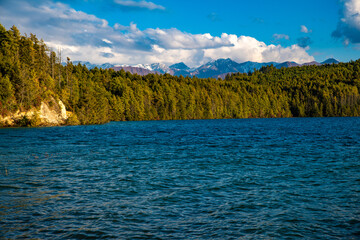 Rara Lake's Emerald Waters Against the Himalayan Backdrop, Mugu, Nepal