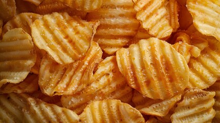 Deliciously Crunchy Crinkle-Cut Chips