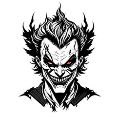 Old school tattoo style gods and heroes