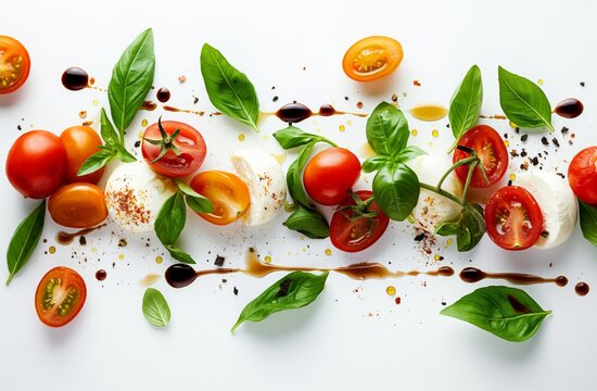 Taste the Italian Summer: Burrata with Cherry Tomatoes Delight