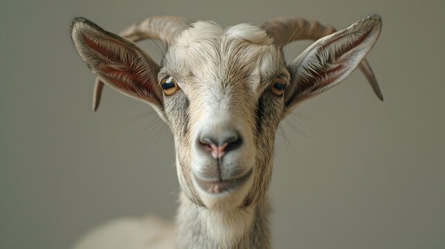 portrait of a Goat 