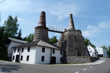 Brennöfen Kalkwerk Lengefeld im Erzgebirge