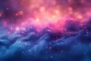 background gradient, blue shades with purples, blurred - obrazy, fototapety, plakaty