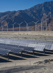 Solar power station. Alternative power sources.