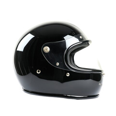 Fototapeta premium Motorbike helmet isolated on transparent background