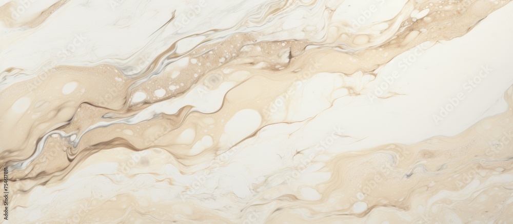 Poster this close-up view showcases the intricate details of a high-resolution marble textured surface. the