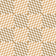 Abstract art seamless pattern with geometric pattern vector. Asian background with brown oriental decoration in vintage style