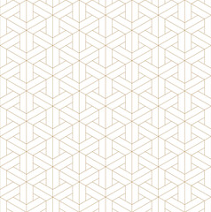 Geoemtric pattern in Japanese style. Line background in vintage style.