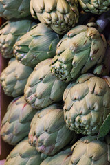 Obraz premium Mixture of fresh fruits and vegetables