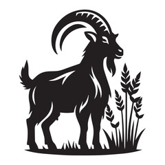 goat silhouette
