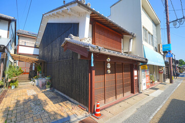 Naklejka premium 城東伝統的建築物保存地区
