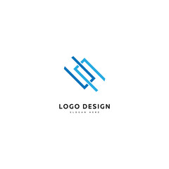 Vector creative company logo design