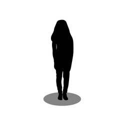 Women silhouette illustration