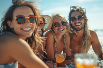 Lovely holiday vibes in summertime