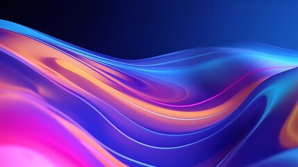 Obraz premium abstract background hd fluid yellow blue pink and gold colors
