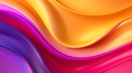 Naklejka premium abstract background hd fluid pink yellow purple