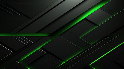 black and green metal background