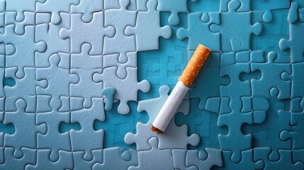 Greeting Card and Banner Design for Social Media and Educational Purpose of National No Smoke Day Background