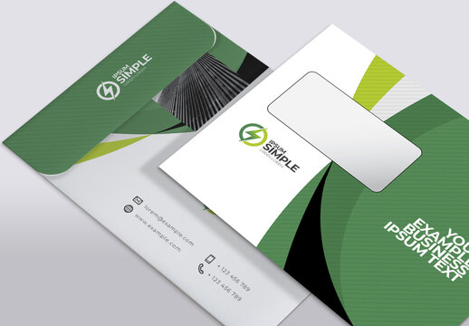 Paste Accent Business B5 Envelope