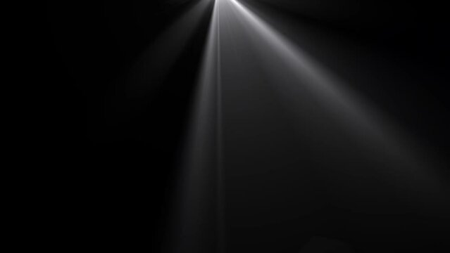 Optical lens flares light streaks shine ray flickering motion animation