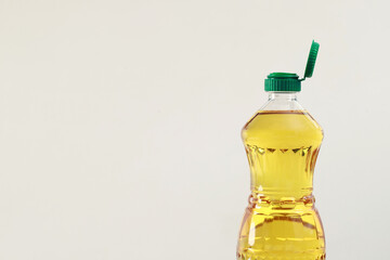 vegetable oil of cook bottle.