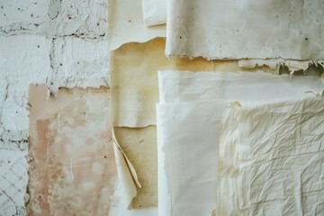 Background, where hand-made paper meets natural dye