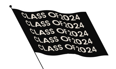 class of 2024 flag