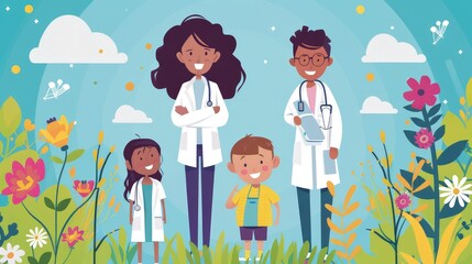 Community Health Promotion, Depict community-based health promotion initiatives, emphasizing preventive healthcare and health education