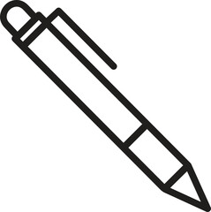 Pen Icon Vector Illustration Isolated On white background