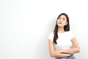 Role model for Asian women with emotions stressed and disappointed.