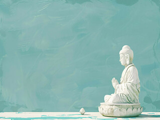 Buddha in a Chinese Landscape: Traditional Storytelling Meets Modern Minimalism